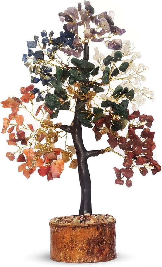 Seven Chakra Crystal Tree