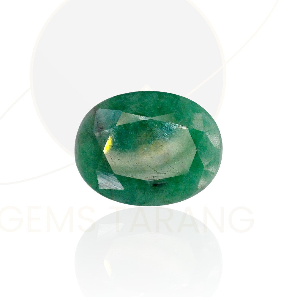 Emerald (Panna) Brazil (EM13- 7.05ct/ 7.8255 Ratti)