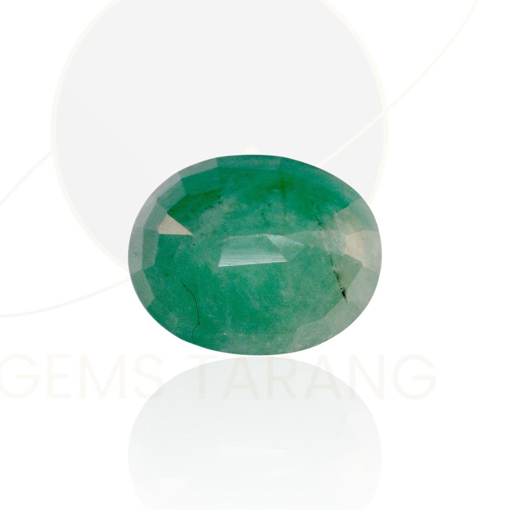 Emerald (Panna) Brazil (EM1-7.15ct/ 7.9365 Ratti)