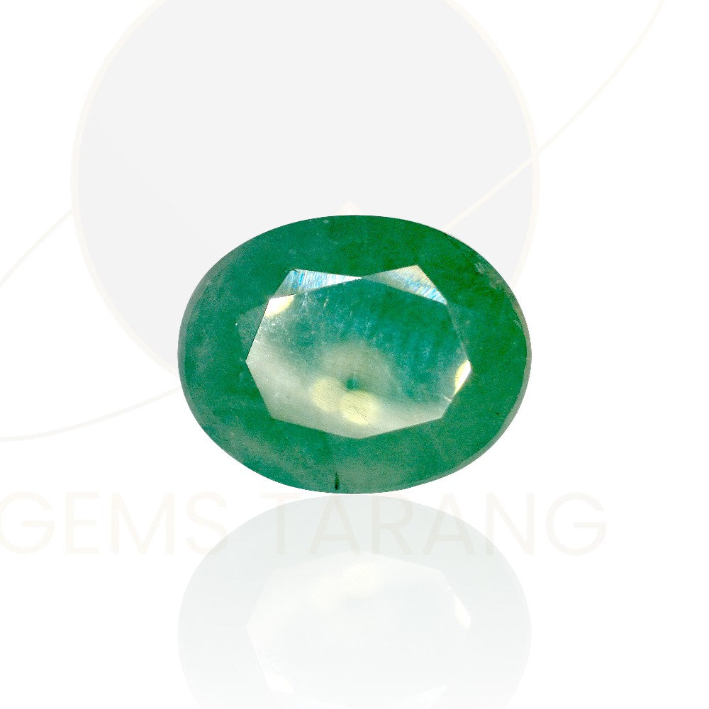 Emerald (Panna) Brazil (EM1-7.15ct/ 7.9365 Ratti)