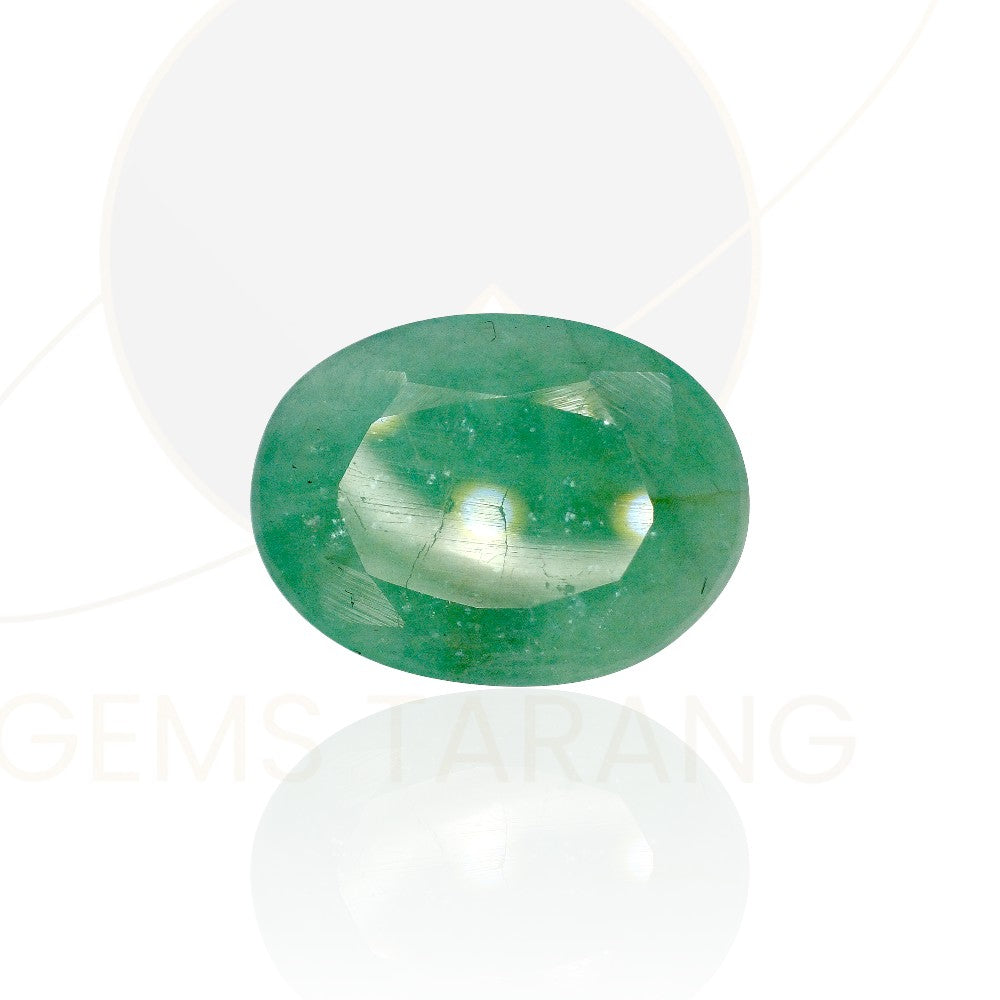 Emerald (Panna) Brazil (EM27- 7.85ct/ 8.7135 Ratti)