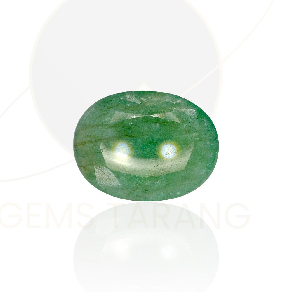 Emerald (Panna) Brazil (EM29- 7.3ct/ 8.103 Ratti)