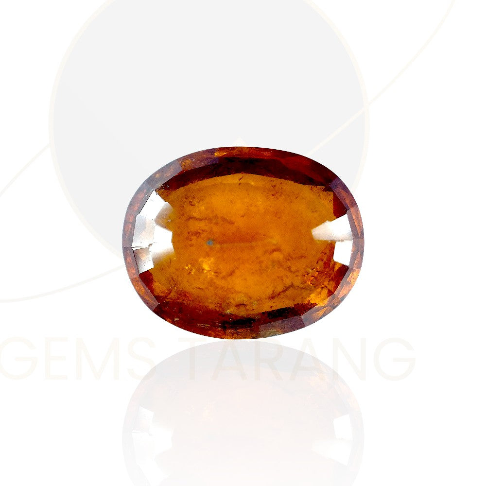 Hessonite Garnet (Gomedh) Sri Lanka (G14-6ct/ 6.66 Ratti)