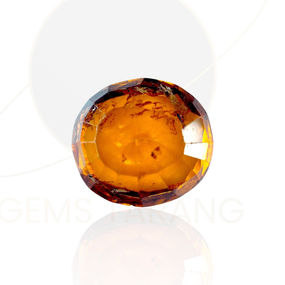 Hessonite Garnet (Gomedh) Sri Lanka (G15-6.05ct/ 6.7155 Ratti)
