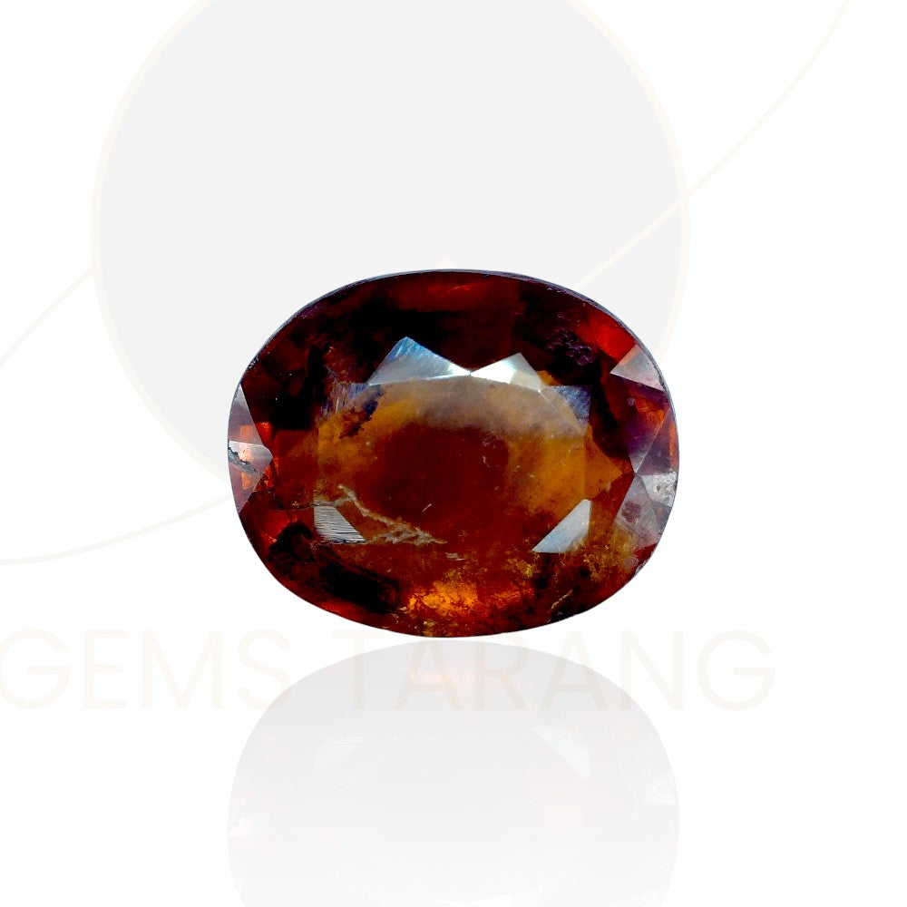 Hessonite Garnet (Gomedh) Sri Lanka (G3-5ct/ 5.55 Ratti)