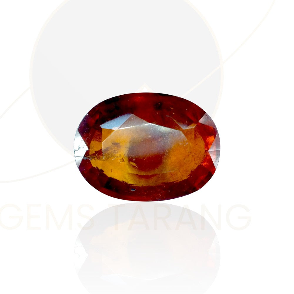 Hessonite Garnet (Gomedh) Sri Lanka (G5-5.6ct/ 6.216 Ratti)
