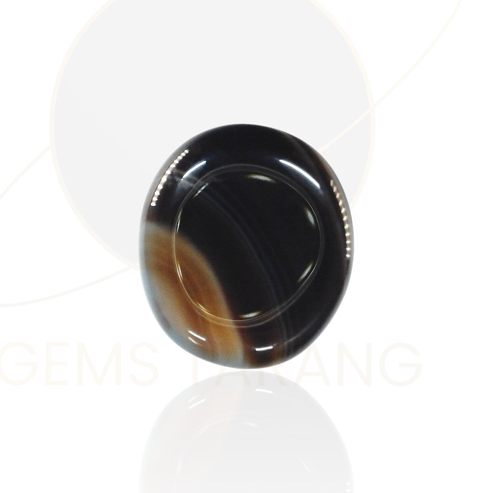 Sulemani Hakik Iran (SK4-8.5ct/ 9.435 Ratti)