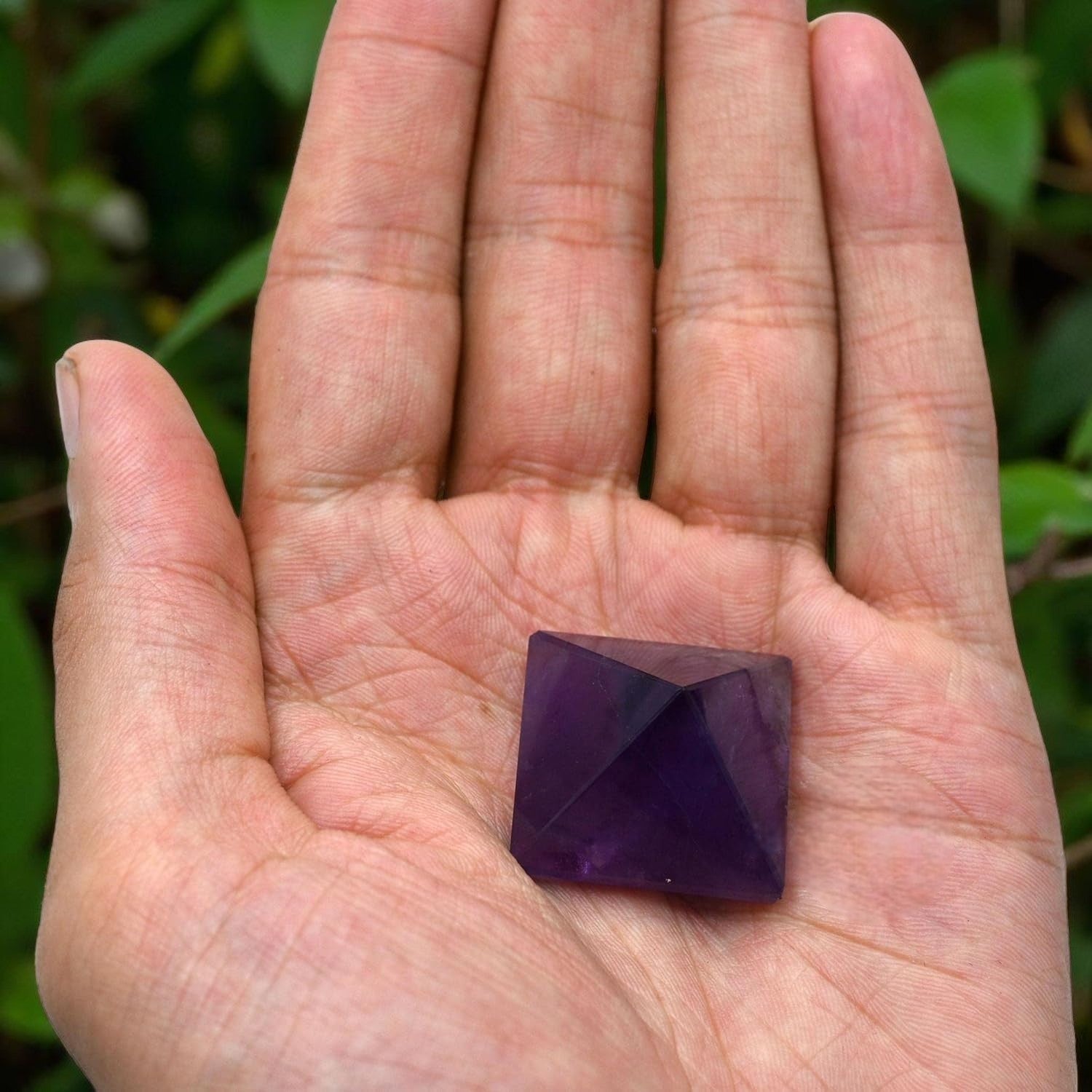 Amethyst Crystal Pyramid