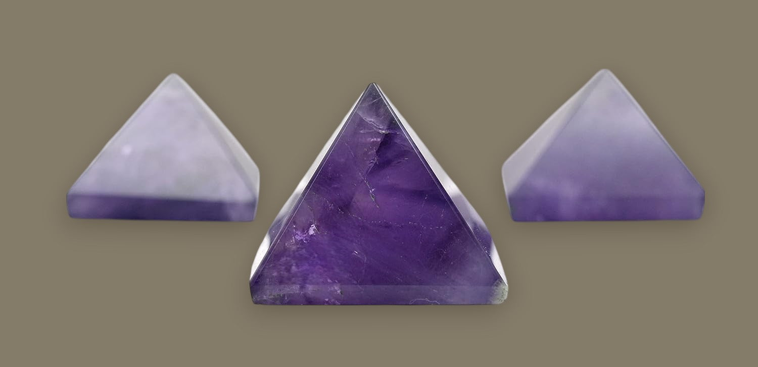 Amethyst Crystal Pyramid