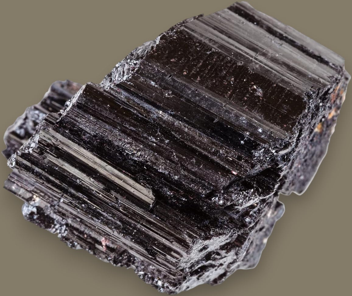 Black Tourmaline Raw Crystals