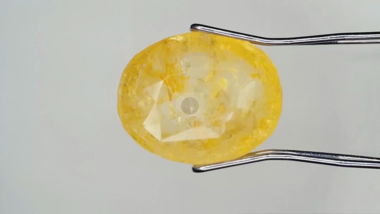 Sapphire Yellow (Pukhraj) (S10- 6.65ct)