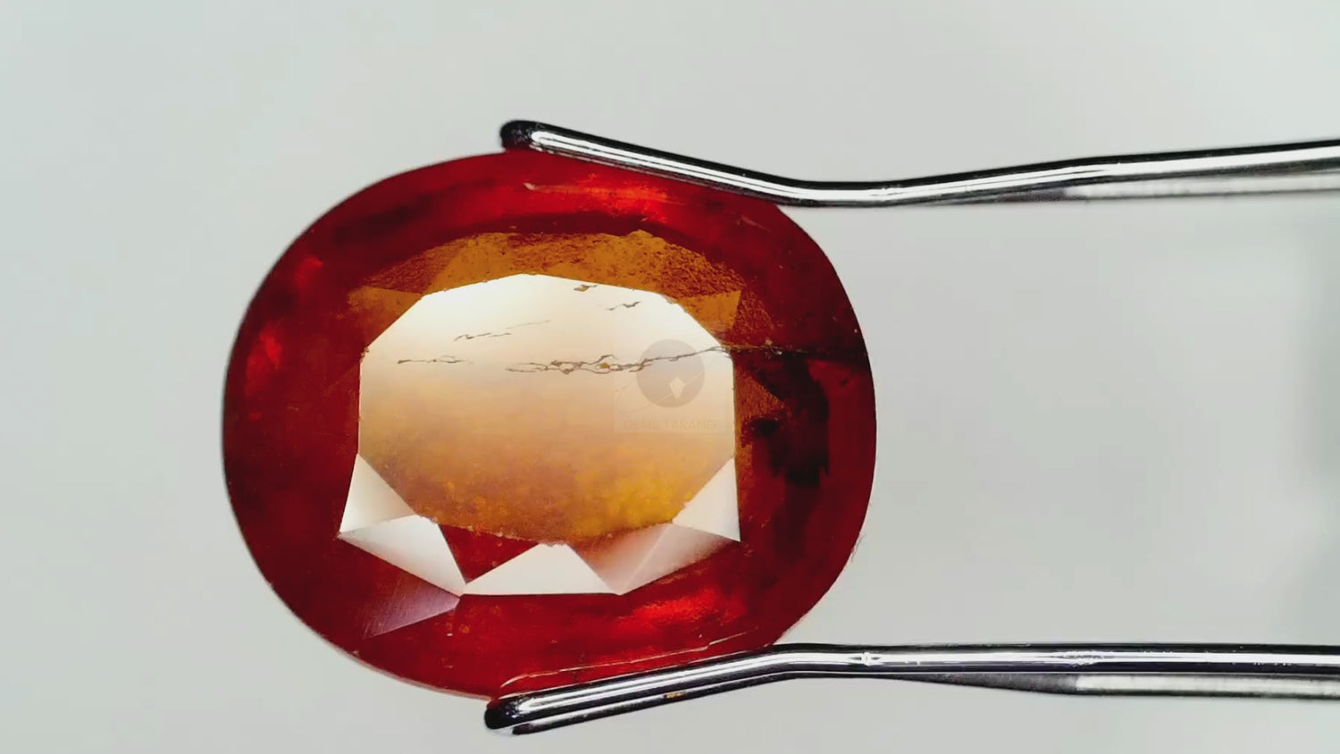 Hessonite Garnet (Gomedh) Sri Lanka (G9-6.3ct/ 6.993 Ratti)