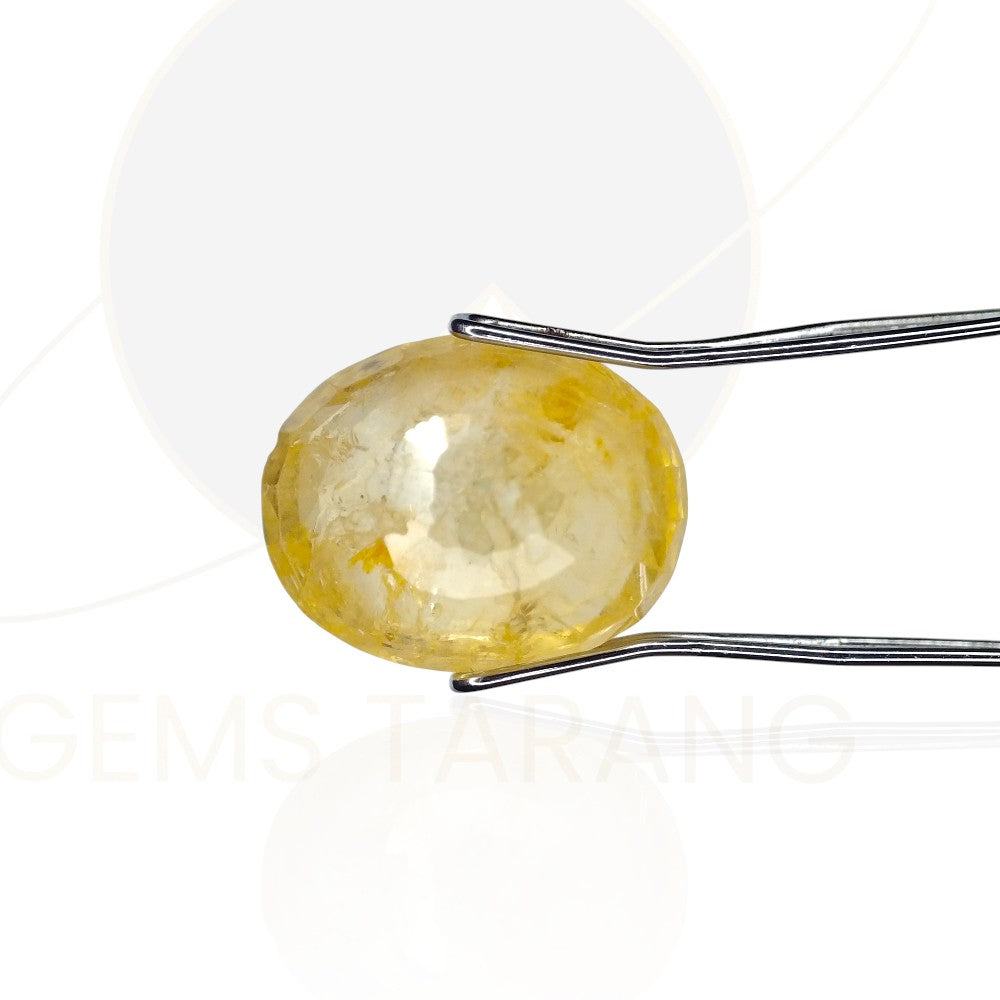 Sapphire Yellow (Pukhraj) (S10- 6.65ct)
