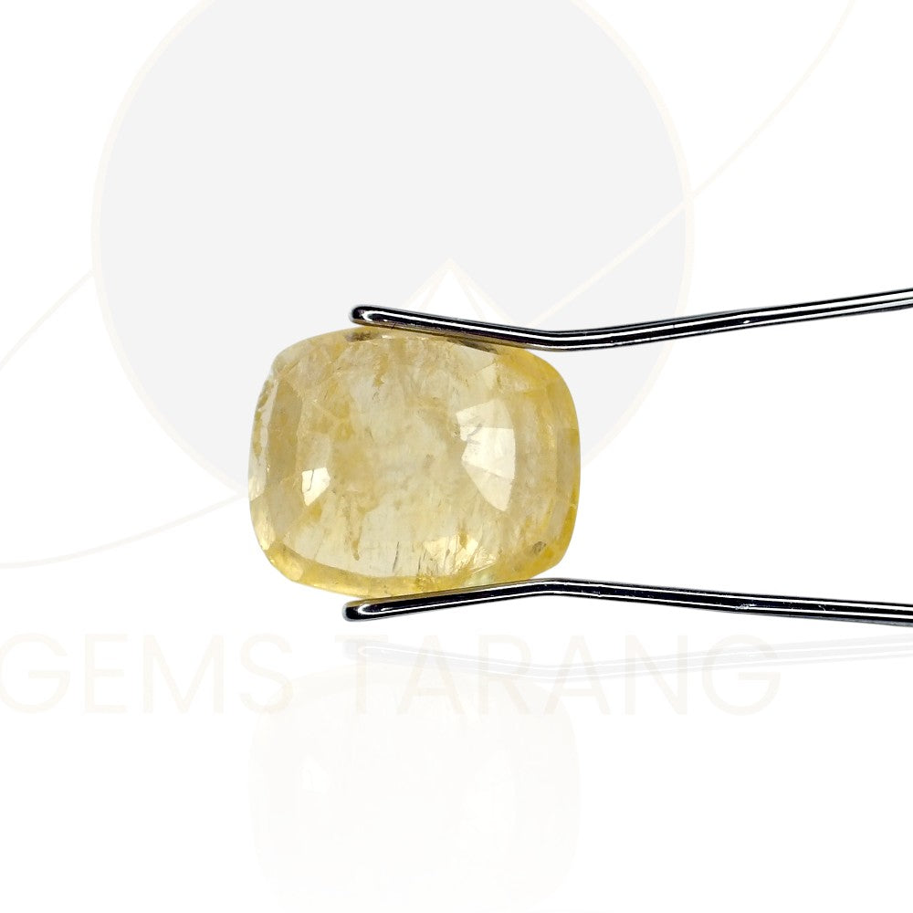 Sapphire Yellow (Pukhraj) (S11- 4.8ct)