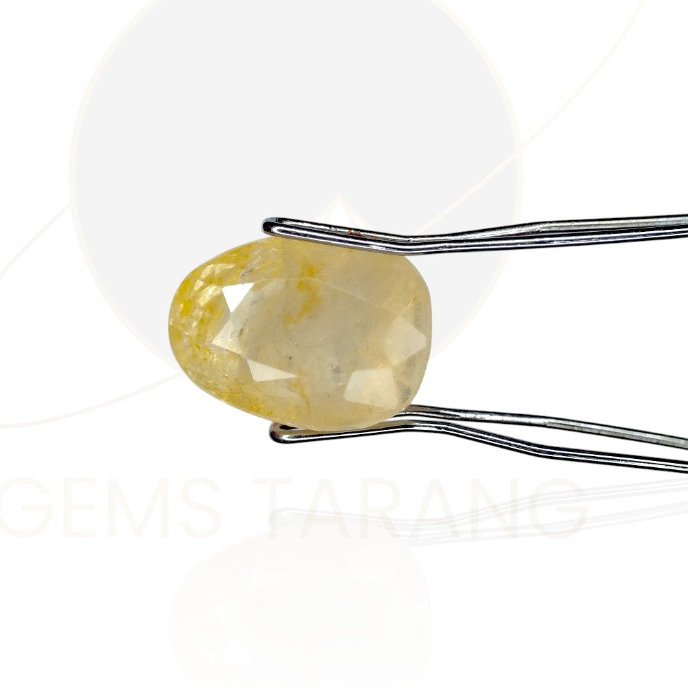 Sapphire Yellow (Pukhraj) (S13- 5ct)