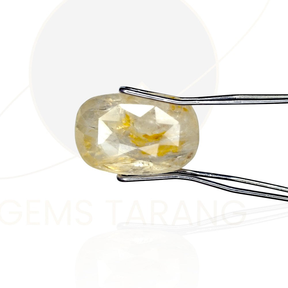 Sapphire Yellow (Pukhraj) (S14- 4.8ct)