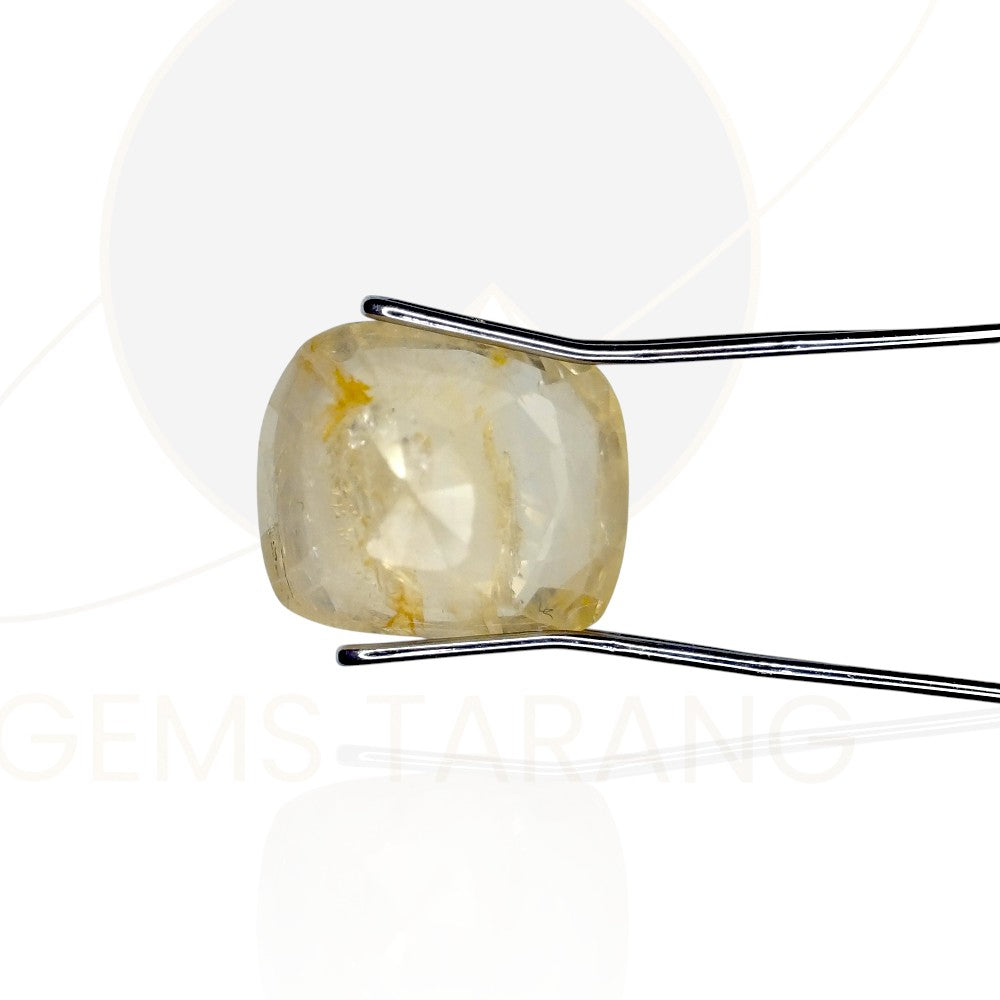 Sapphire Yellow (Pukhraj) (S15- 4ct)