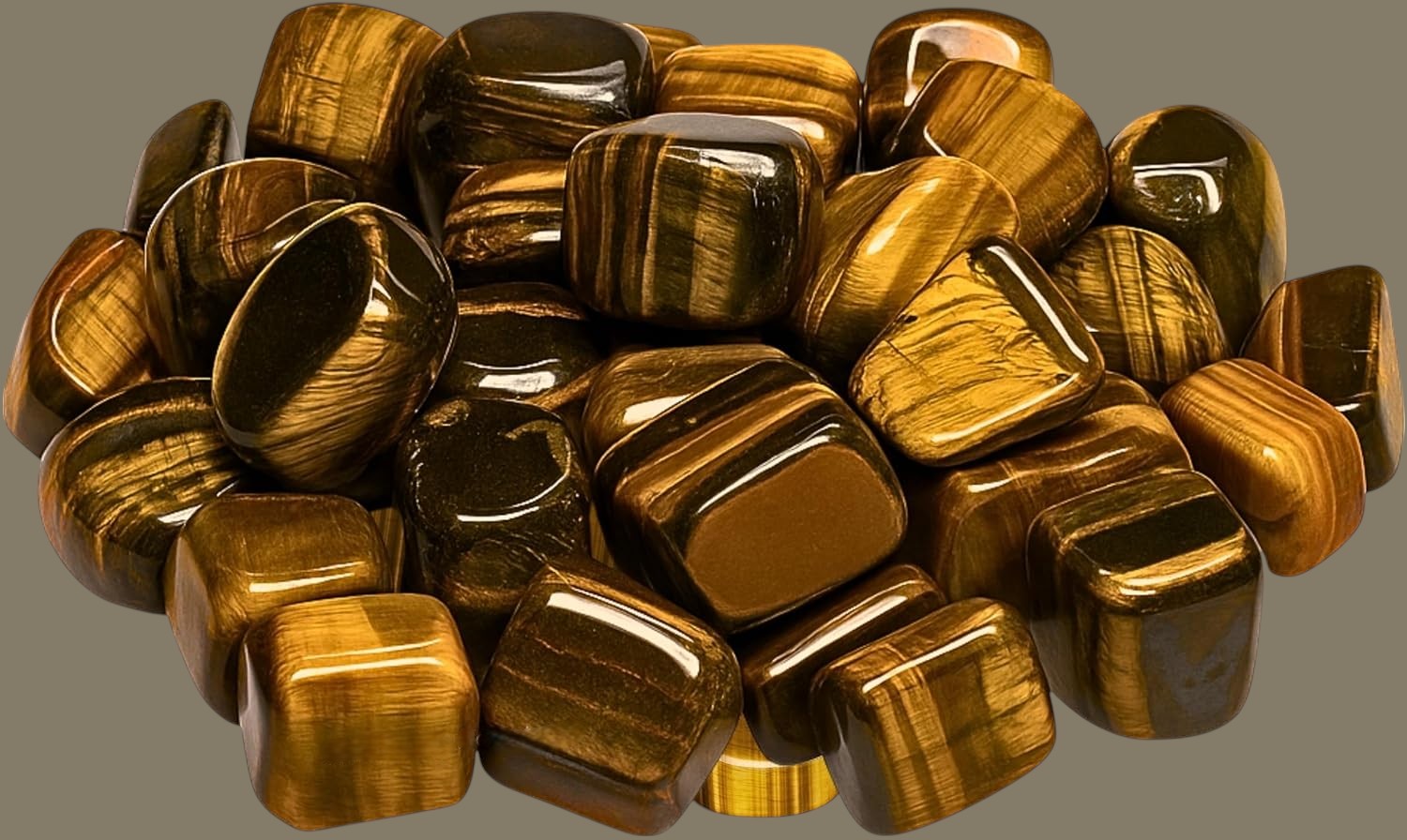 Tiger Eye Crystal Tumble